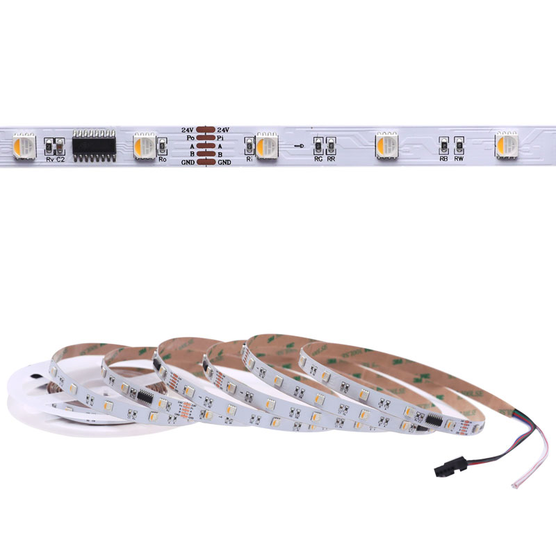 24V DMX512 SMD5050 RGBW Dream Color LED Pixel Strip Light 24V DMX512 SMD5050 RGBW Dream Color LED Pixel Strip Light